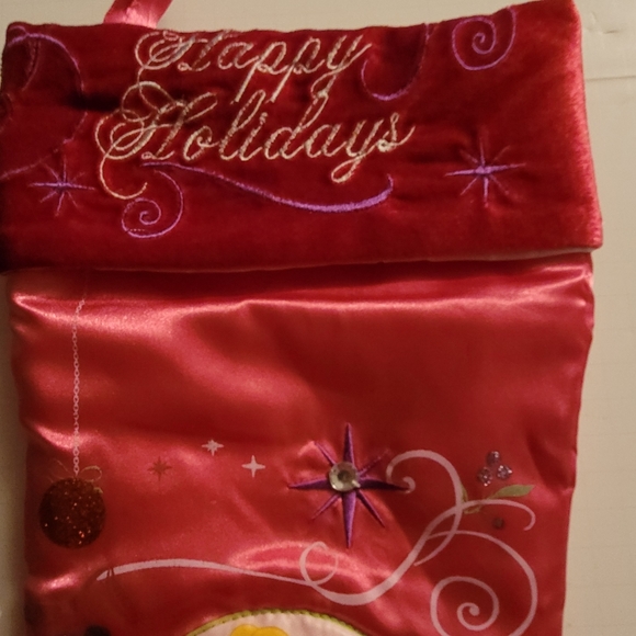 Beautiful Disney Princess Christmas Stocking - Picture 3 of 7